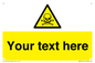 WN3012: Custom Toxic Safety Sign