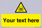 WN3012: Custom Toxic Safety Sign