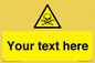 WN3012: Custom Toxic Safety Sign