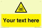 WN3012: Custom Toxic Safety Sign
