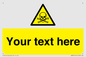 WN3012: Custom Toxic Safety Sign