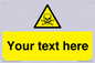 WN3012: Custom Toxic Safety Sign