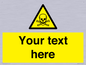 WN3012: Custom Toxic Safety Sign