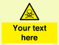 WN3012: Custom Toxic Safety Sign
