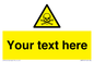 WN3012: Custom Toxic Safety Sign