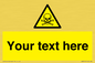 WN3012: Custom Toxic Safety Sign