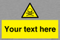 WN3012: Custom Toxic Safety Sign