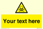 WN3012: Custom Toxic Safety Sign
