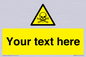 WN3012: Custom Toxic Safety Sign
