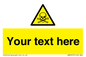 WN3012: Custom Toxic Safety Sign