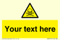 WN3012: Custom Toxic Safety Sign