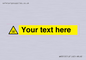 WN3012: Custom Toxic Safety Sign