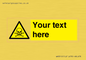 WN3012: Custom Toxic Safety Sign