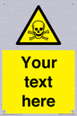 WN3012: Custom Toxic Safety Sign