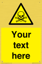 WN3012: Custom Toxic Safety Sign