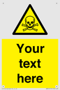 WN3012: Custom Toxic Safety Sign