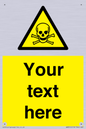 WN3012: Custom Toxic Safety Sign