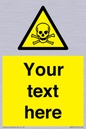 WN3012: Custom Toxic Safety Sign