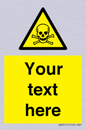 WN3012: Custom Toxic Safety Sign