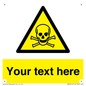 WN3012: Custom Toxic Safety Sign