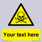 WN3012: Custom Toxic Safety Sign