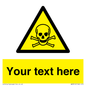 WN3012: Custom Toxic Safety Sign