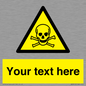 WN3012: Custom Toxic Safety Sign