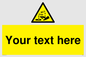 WN3013: Warning Corrosive Safety Sign