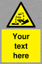 WN3013: Warning Corrosive Safety Sign