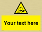 WN3013: Warning Corrosive Safety Sign