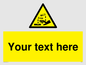 WN3013: Warning Corrosive Safety Sign