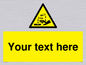 WN3013: Warning Corrosive Safety Sign
