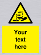WN3013: Warning Corrosive Safety Sign