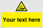 WN3013: Warning Corrosive Safety Sign
