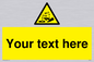 WN3013: Warning Corrosive Safety Sign