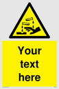 WN3013: Warning Corrosive Safety Sign