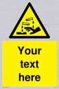 WN3013: Warning Corrosive Safety Sign