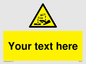 WN3013: Warning Corrosive Safety Sign