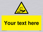 WN3013: Warning Corrosive Safety Sign