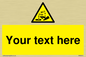 WN3013: Warning Corrosive Safety Sign
