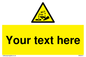 WN3013: Warning Corrosive Safety Sign
