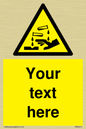 WN3013: Warning Corrosive Safety Sign