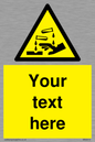 WN3013: Warning Corrosive Safety Sign