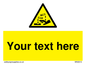 WN3013: Warning Corrosive Safety Sign