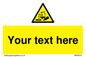 WN3013: Warning Corrosive Safety Sign