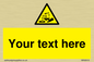 WN3013: Warning Corrosive Safety Sign