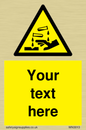 WN3013: Warning Corrosive Safety Sign