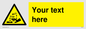 WN3013: Warning Corrosive Safety Sign