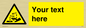 WN3013: Warning Corrosive Safety Sign
