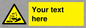 WN3013: Warning Corrosive Safety Sign